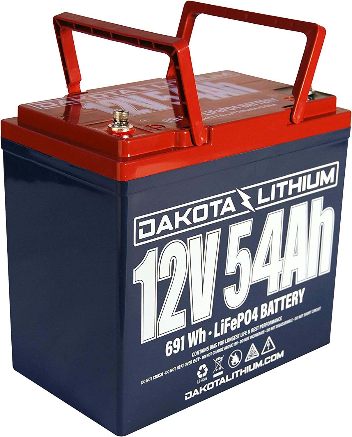 Dakota Lithium 12V 54Ah Slimline Battery